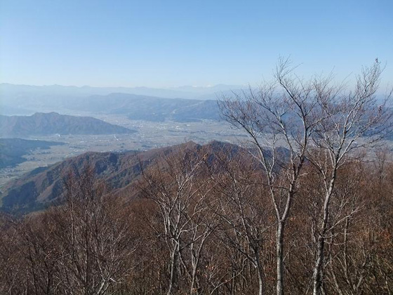 八海山の展望台から