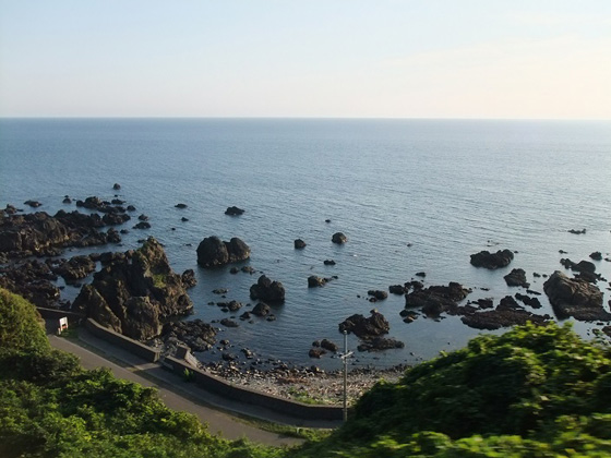 五能線の風景