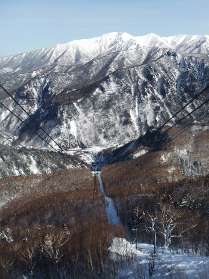 層雲峡・黒岳ロープウエイから